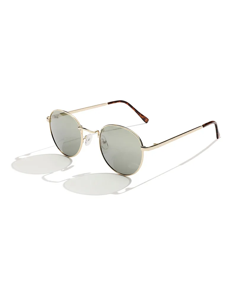 Lands' End RISING Unisex-Sonnenbrille mit runden Gläsern, Damen, Größe:null regular, Sonstige, by Sonstige