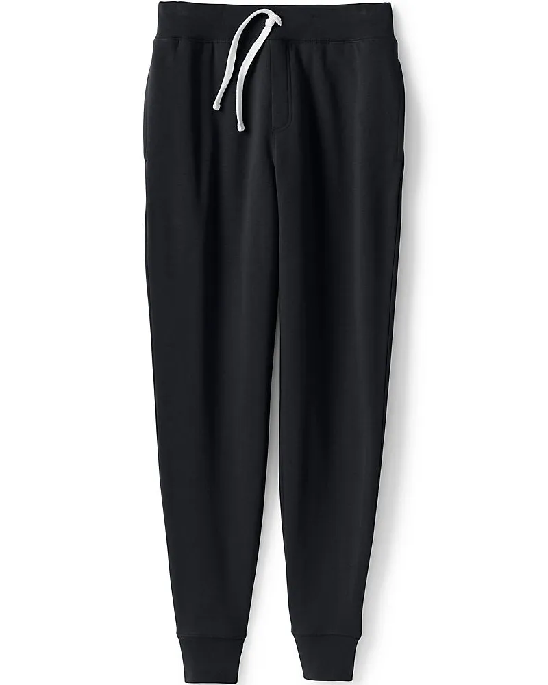 Lands' End Jogginghose, Herren, Größe regular, Schwarz, by Schwarz