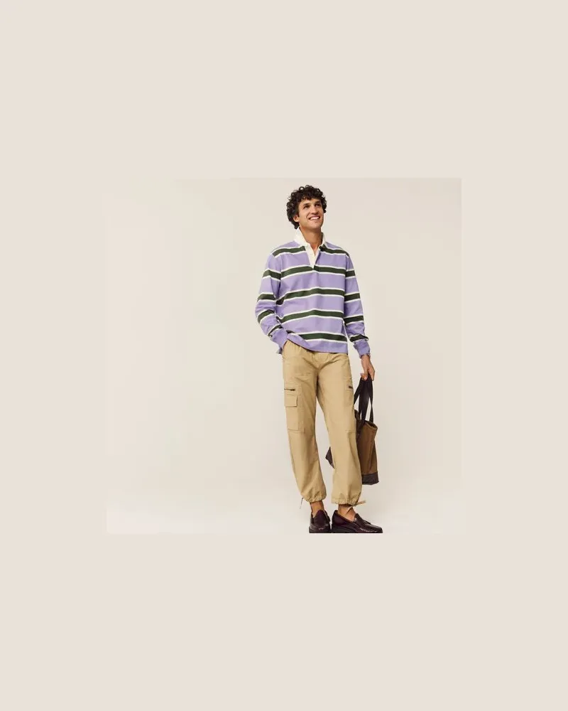 Lands' End Cargohose in Ripstop-Webung, Herren, Größe regular, Braun, by Braun