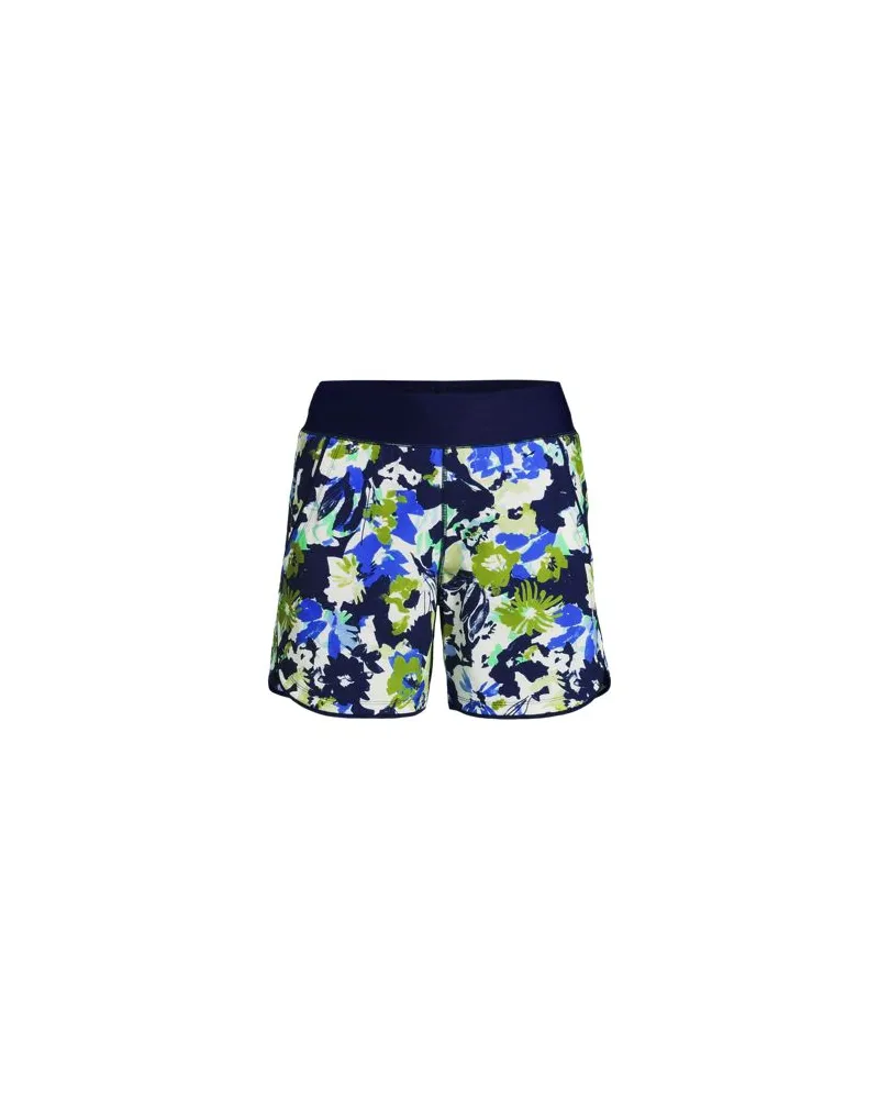 Lands' End Badeshorts, Damen, Größe plus, Blau, Nylon-Mischung, by Blau