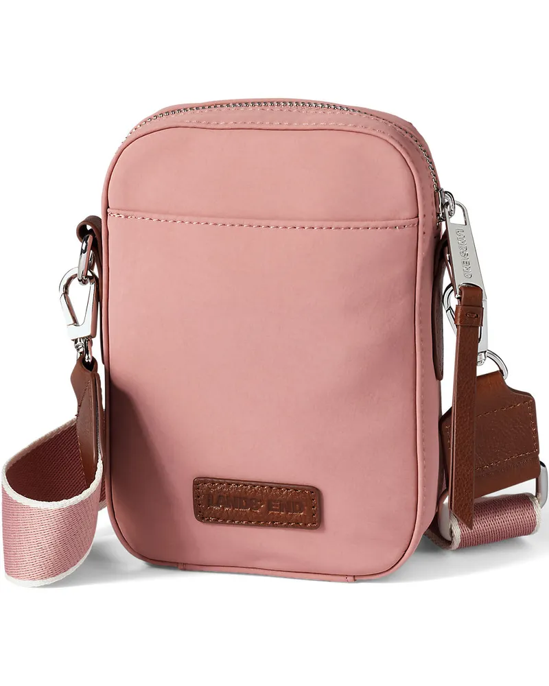 Lands' End Handytasche zum Umhängen, Damen, Größe:null regular, Pink, by Pink