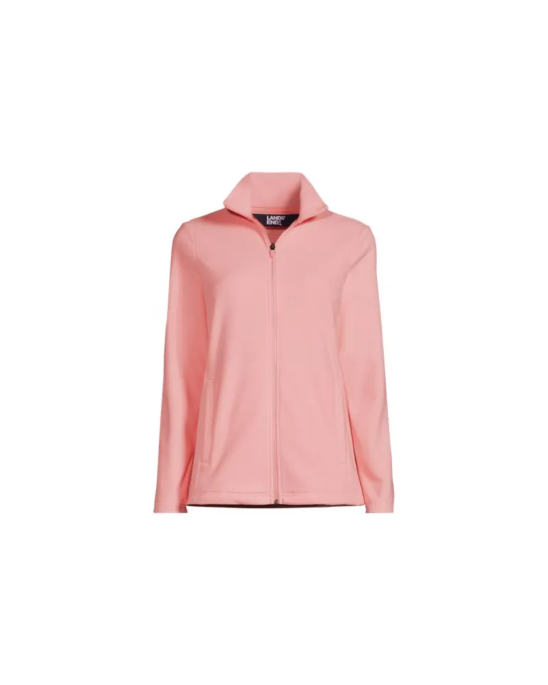 Lands' End Anyweather Fleece-Jacke, Damen, Größe:40-42 regular, Pink, Polyester, by Pink