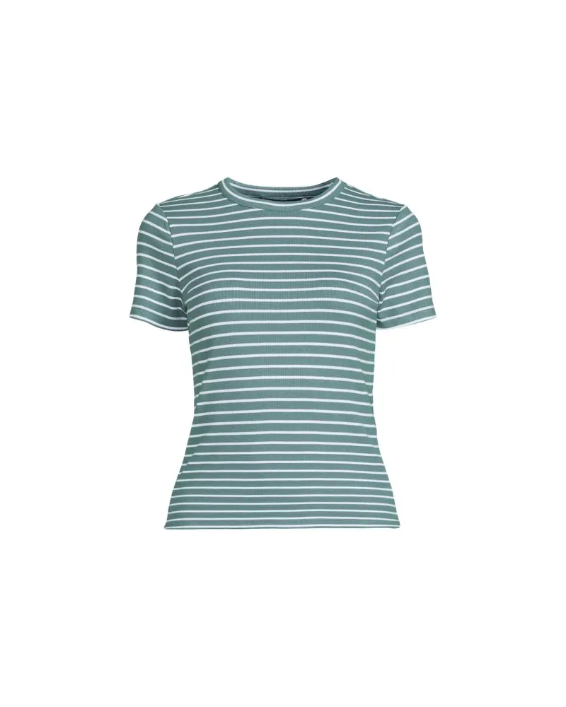 Lands' End T-Shirt aus softem Viskosemix, Damen, Größe:32-34 regular, Grün, Viskose/Polyester-Mischung, by Grün