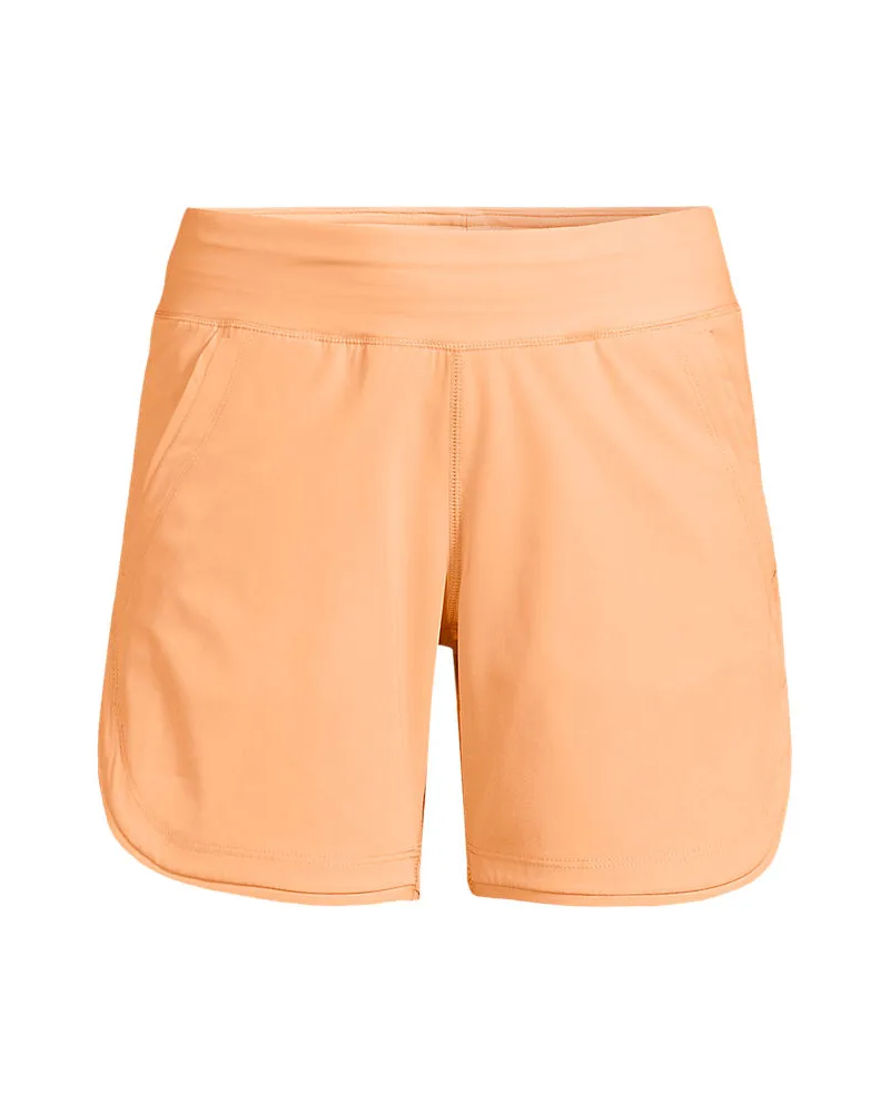 Lands' End Badeshorts, Damen, Größe plus, Orange, Nylon-Mischung, by Orange