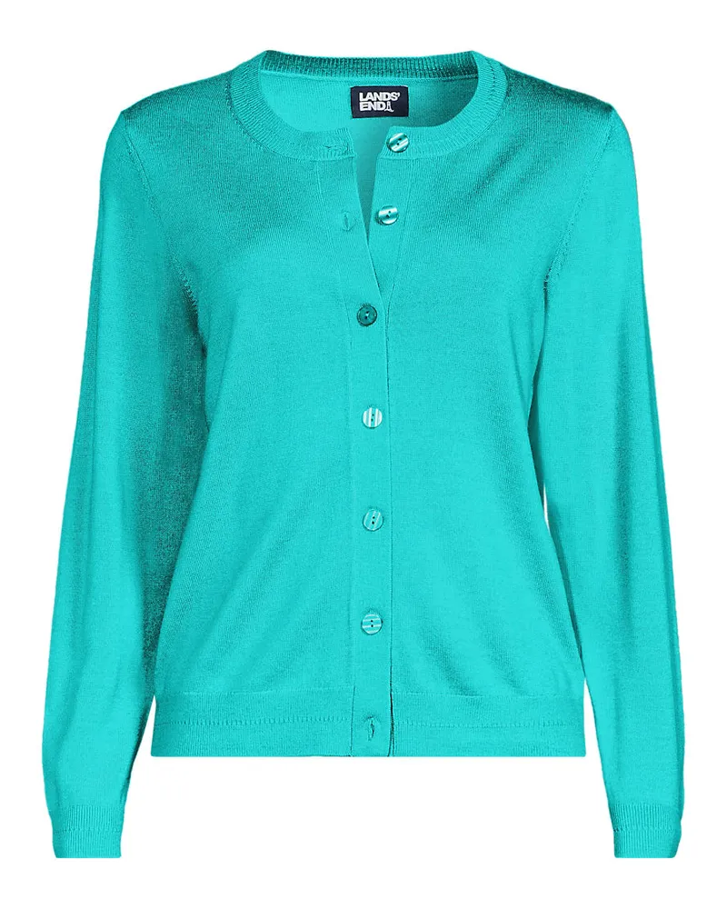 Lands' End Merino-Cardigan, Damen, Größe regular, Sonstige, by Sonstige