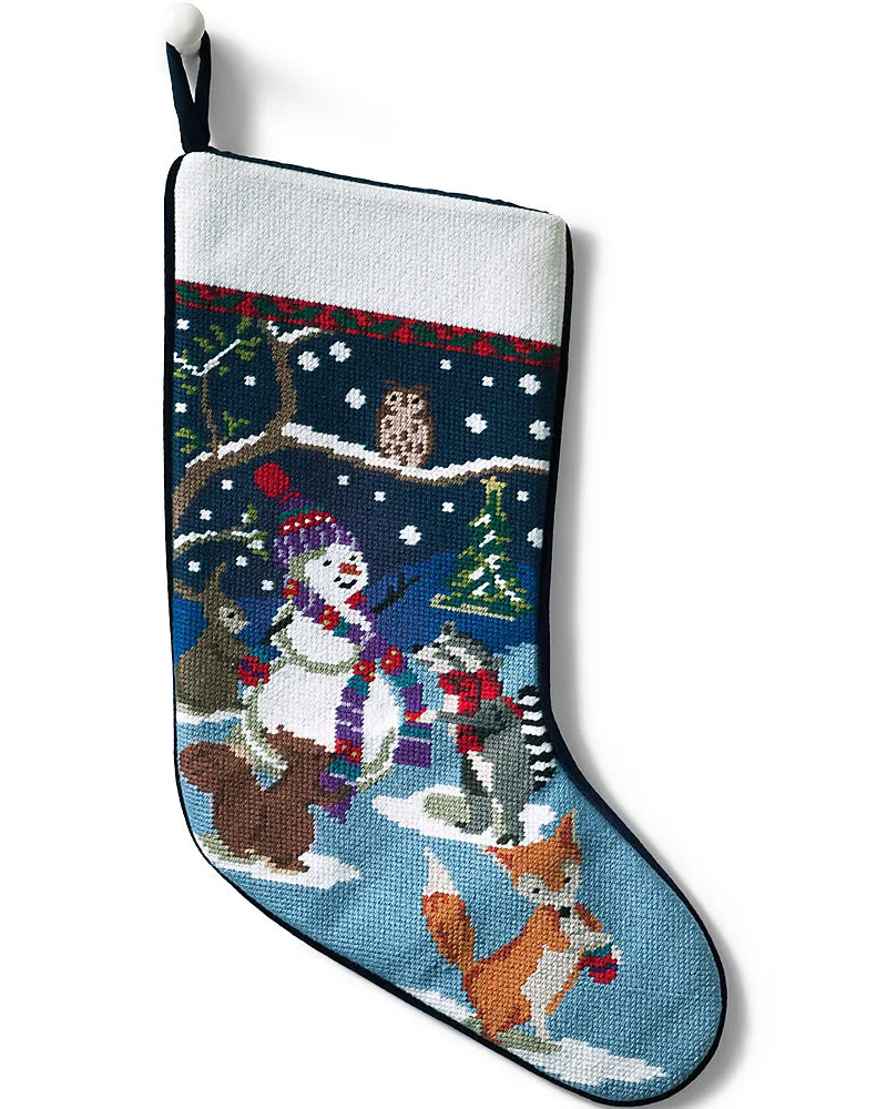 Lands' End Gobelin-Weihnachtsstrumpf, Herren, Größe:null regular, Sonstige, Baumwolle/Wolle, by Sonstige