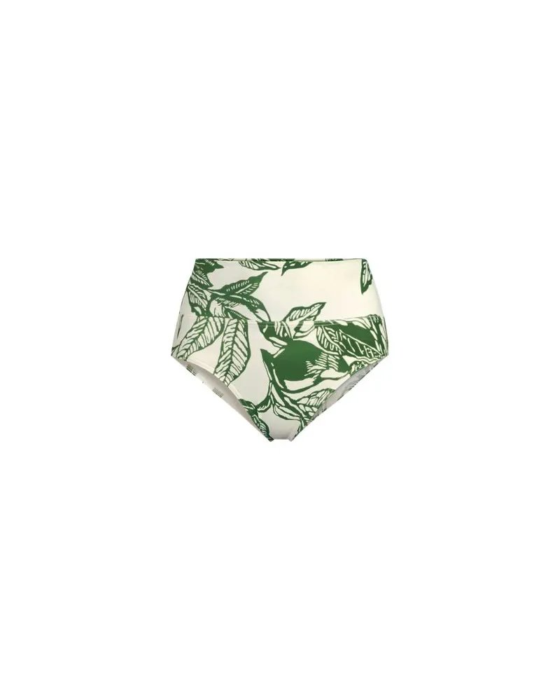 Lands' End Bikinihose zum Umschlagen, High Waist,, Damen, Größe plus, Weiß, Elasthan/Nylon-Mischung, by Weiß