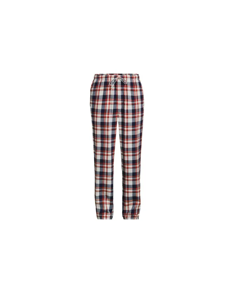 Lands' End Flanell-Pyjamahose, Herren, Größe:44-46 regular, Blau, Baumwolle, by Blau