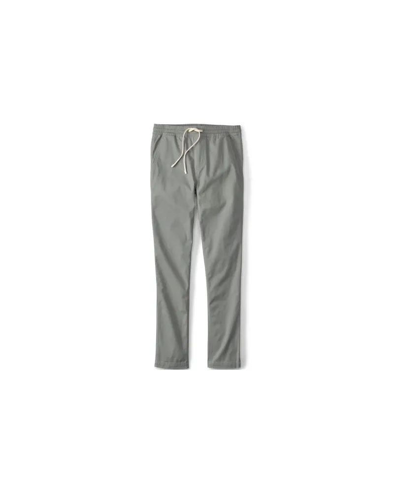 Lands' End Schlupfbund-Chino, Herren, Größe regular, Grün, Baumwolle/Leinen, by Grün