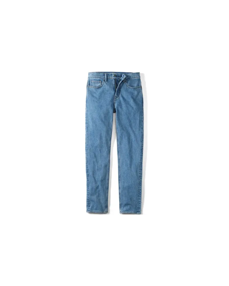 Lands' End Stretch-Denim Jeans, Slim Fit, Herren, Größe regular, Blau, Baumwoll-Mischung, by Blau