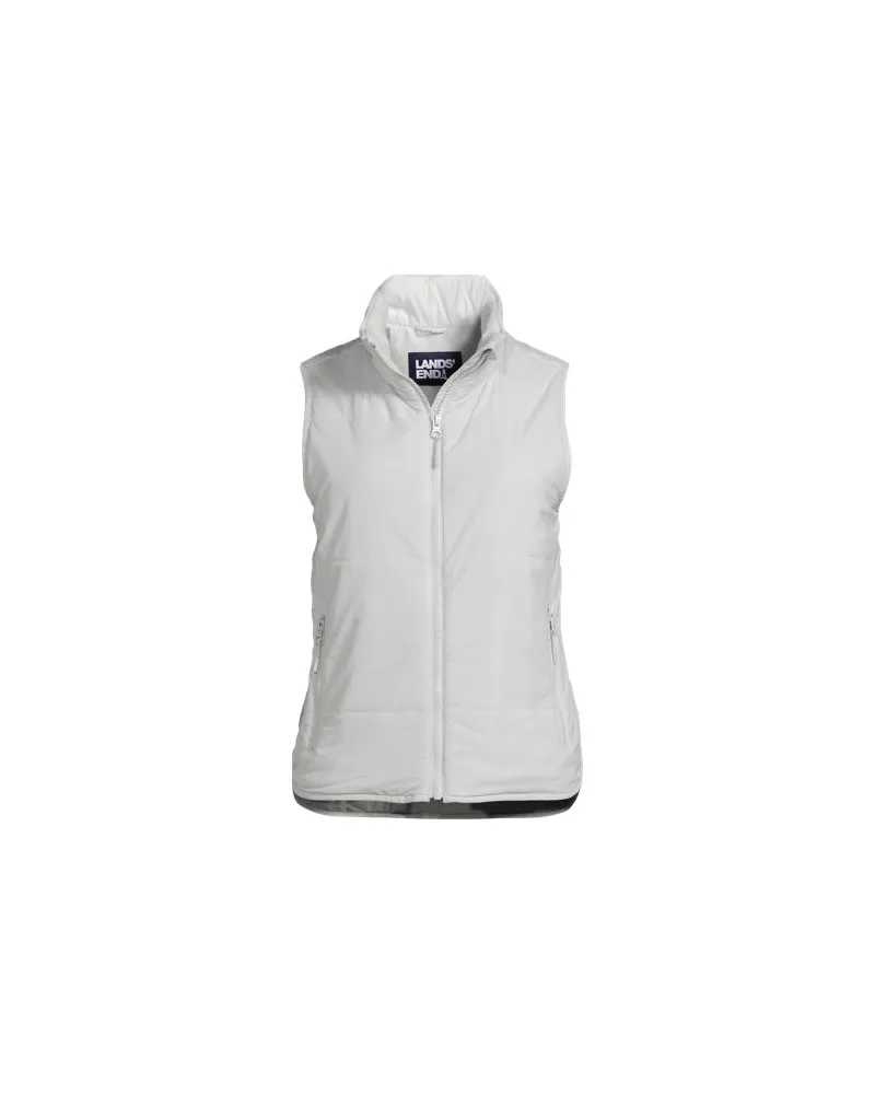 Lands' End Leichte verstaubare Steppweste, Damen, Größe:44-46 regular, Blau, Nylon-Mischung, by Blau