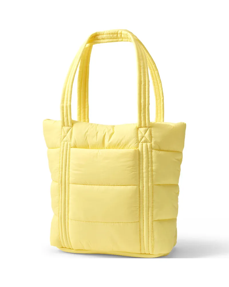 Lands' End Ultraleichte verstaubare Stepptasche Wanderweight, Damen, Größe:null regular, Gelb, Nylon, by Gelb
