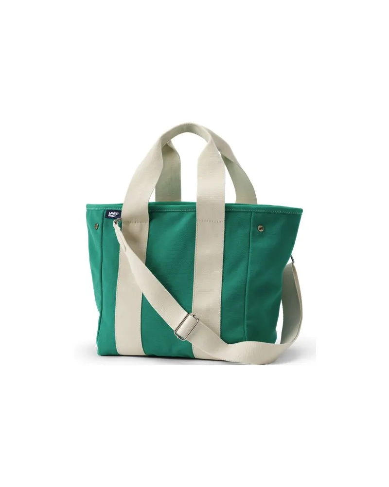 Lands' End Canvas-Tasche Multiway, Damen, Größe:null regular, Grün, Baumwolle, by Grün