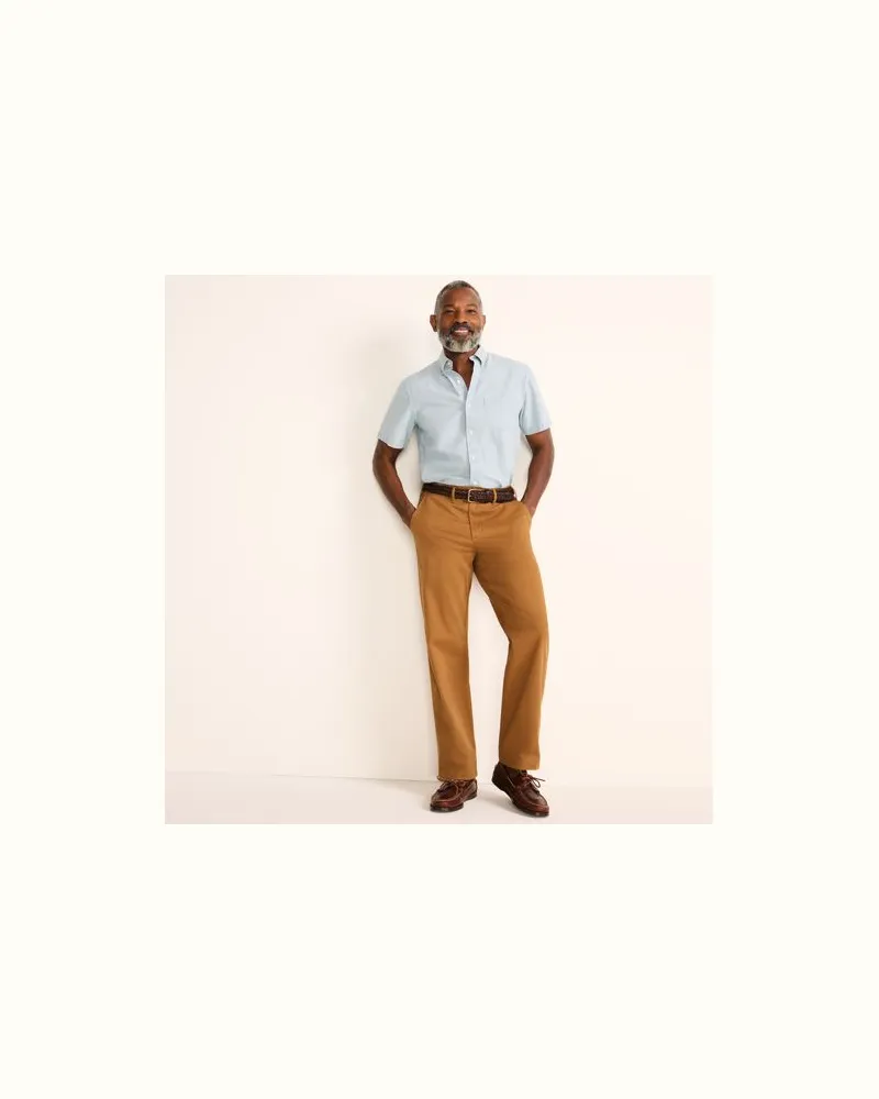 Lands' End Ultimativ-Chino in Wunschlänge, Classic Fit, Herren, Größe regular, Braun, Baumwolle/Elasthan/Polyester, by Braun