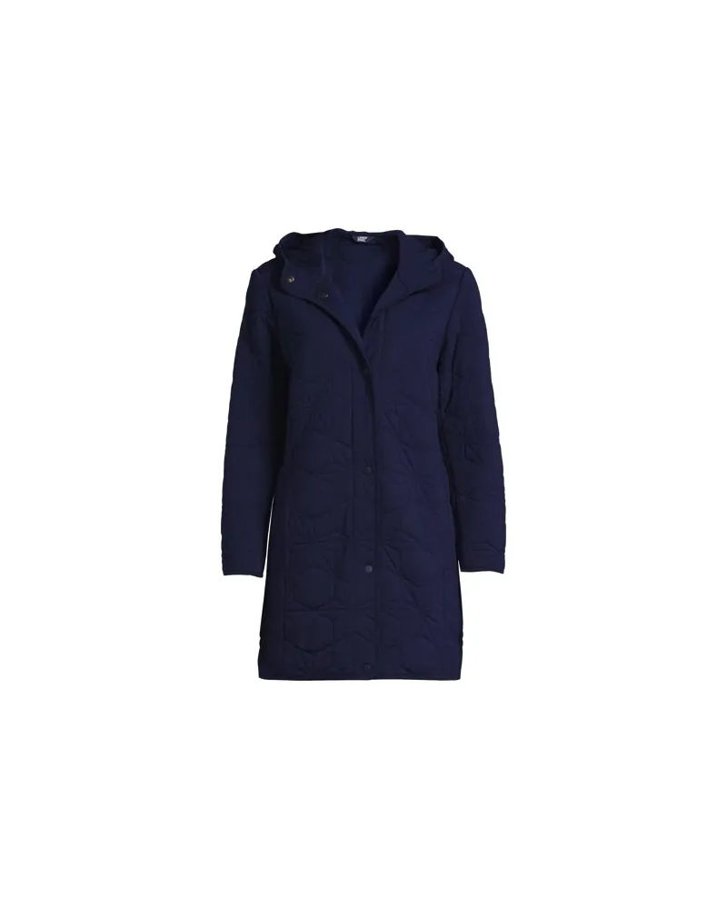 Lands' End PrimaLoft Steppmantel, Damen, Größe:32-34 regular, Blau, Baumwoll-Mischung, by Blau
