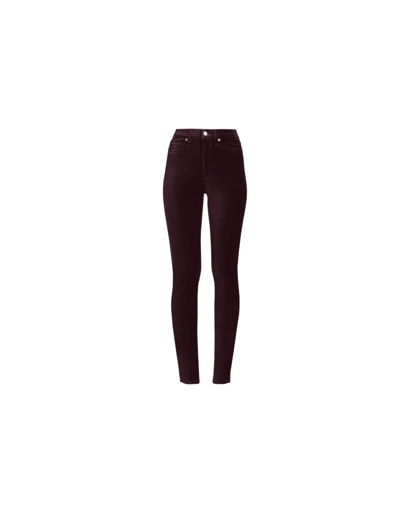 Lands' End Slim Fit Samthose High Waist, Damen, Größe petite, Rot, Baumwoll-Mischung, by Rot
