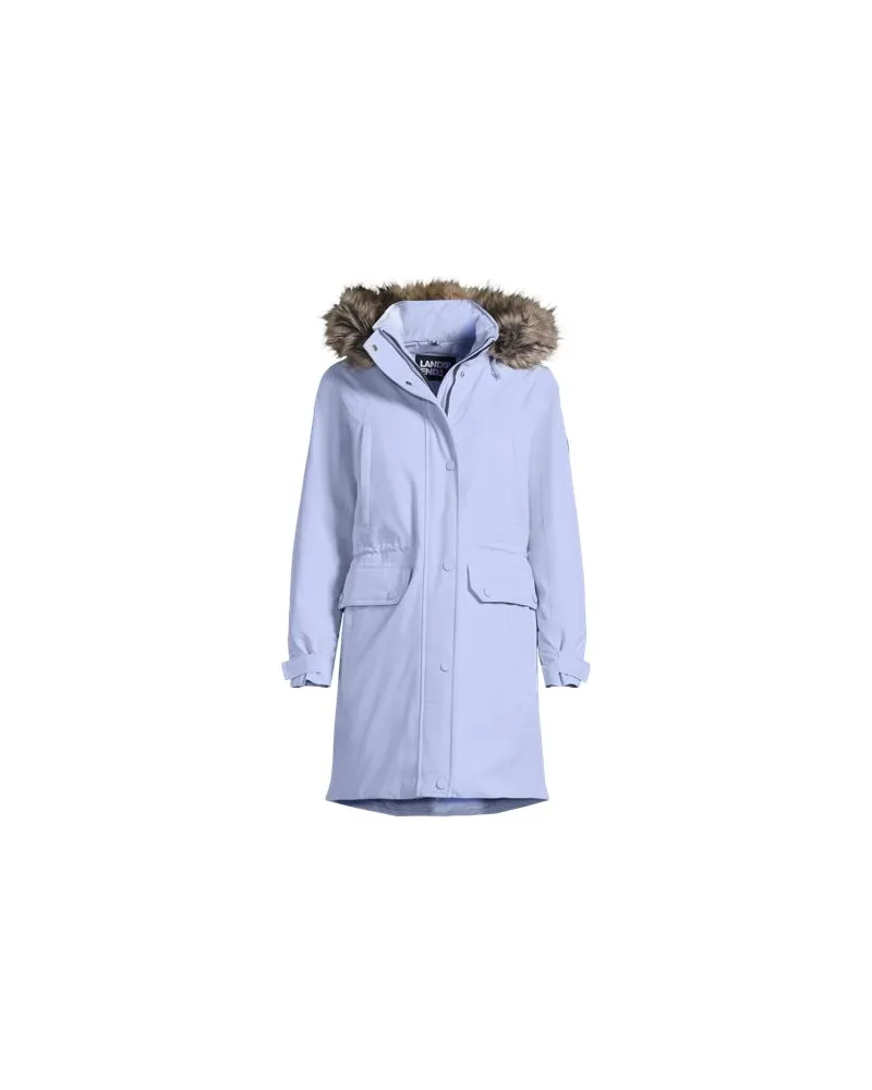 Lands' End Expeditions-Daunenparka, Damen, Größe plus, Lila, Polyester, by Lila