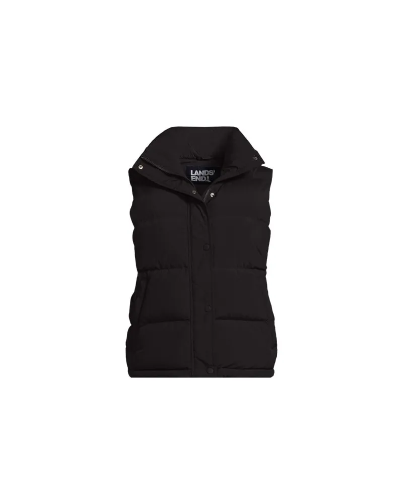Lands' End Wasserabweisende Daunenweste, Damen, Größe:40-42 petite, Braun, Nylon, by Braun