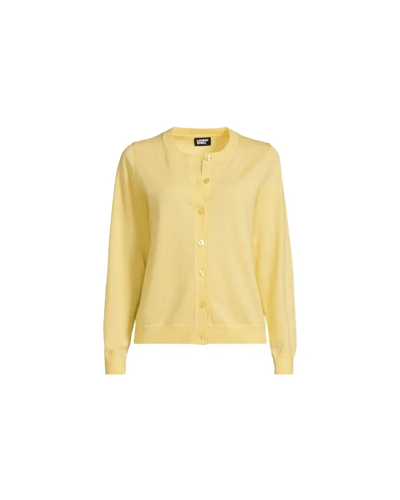 Lands' End Merino-Cardigan, Damen, Größe petite, Sonstige, Wolle, by Sonstige