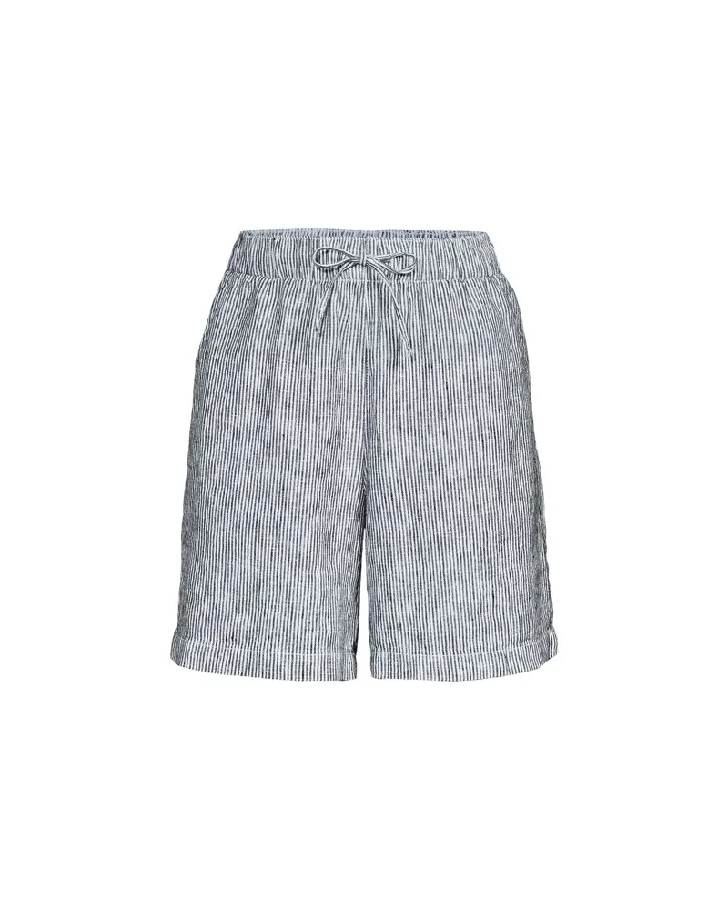 Lands' End Leinen-Schlupfshorts, Damen, Größe plus, Schwarz, Leinen, by Schwarz