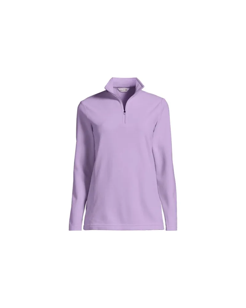 Lands' End Anyweather™ Fleece-Pullover mit Reißverschluss, Damen, Größe:40-42 petite, Lila, Polyester, by Lila
