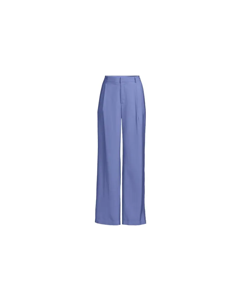 Lands' End Softe Hose aus Modal-Mix, Damen, Größe petite, Blau, Polyester/Baumwolle Modal, by Blau
