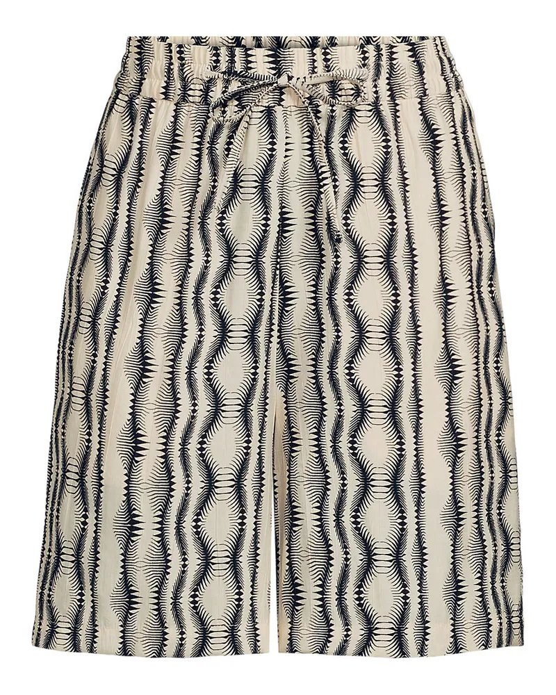 Lands' End Schlupfshorts Ready to Go mit BÃ¤ndchenzug, Damen, GrÃ¶ÃŸe regular, WeiÃŸ, Nylon/Viskose, by Weiãÿ