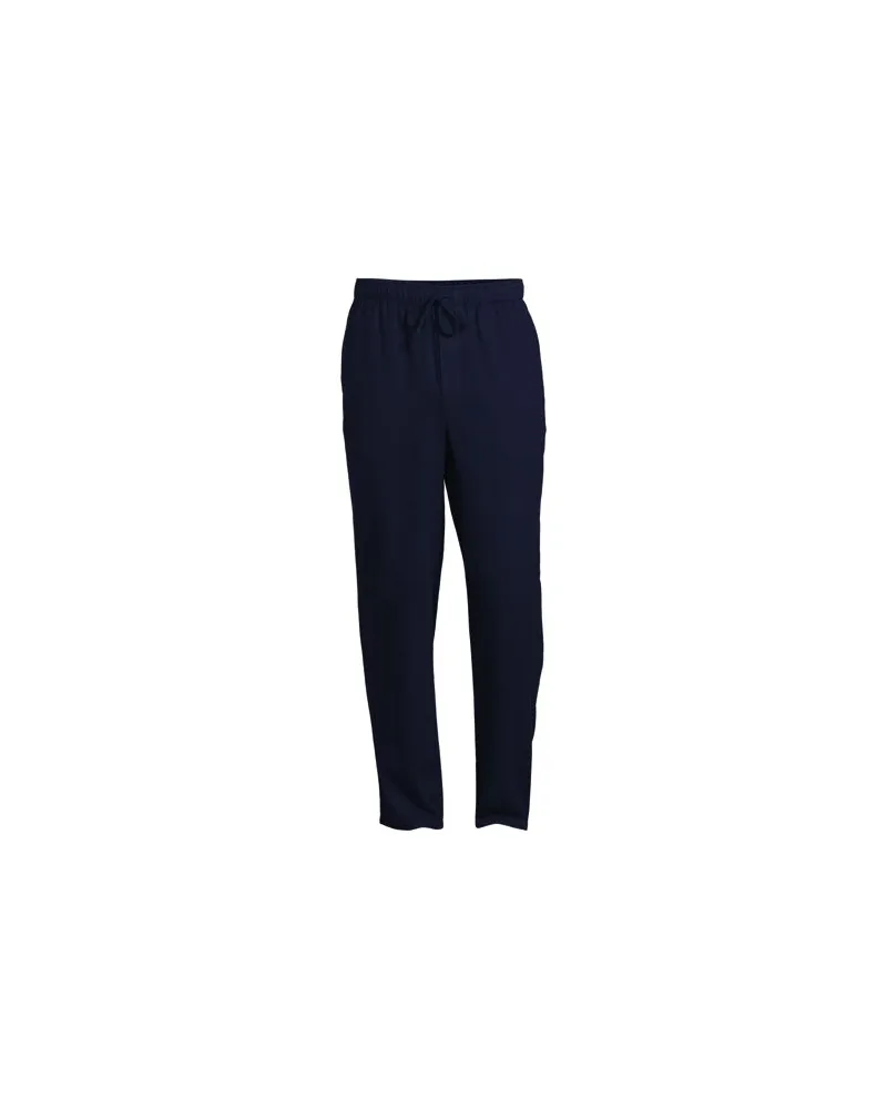 Lands' End Flanell-Pyjamahose, Herren, Größe:44-46 regular, Blau, Baumwolle, by Blau
