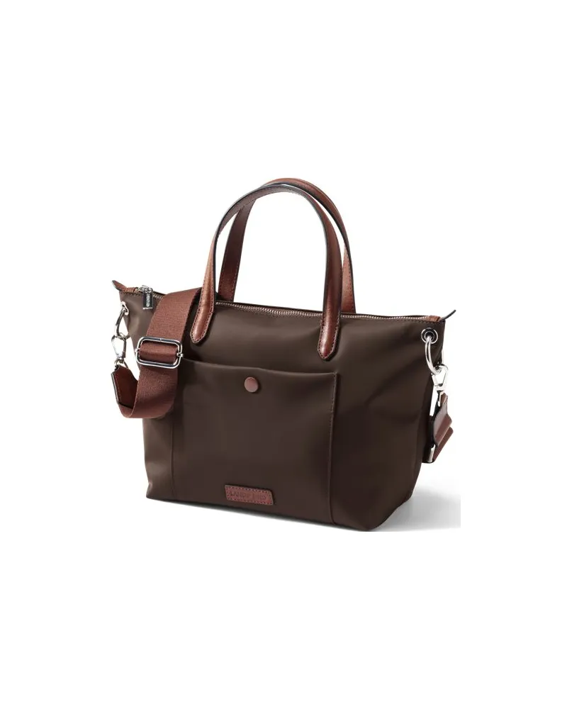 Lands' End Mini-Shoppertasche, Damen, Größe:null regular, Braun, Nylon, by Braun