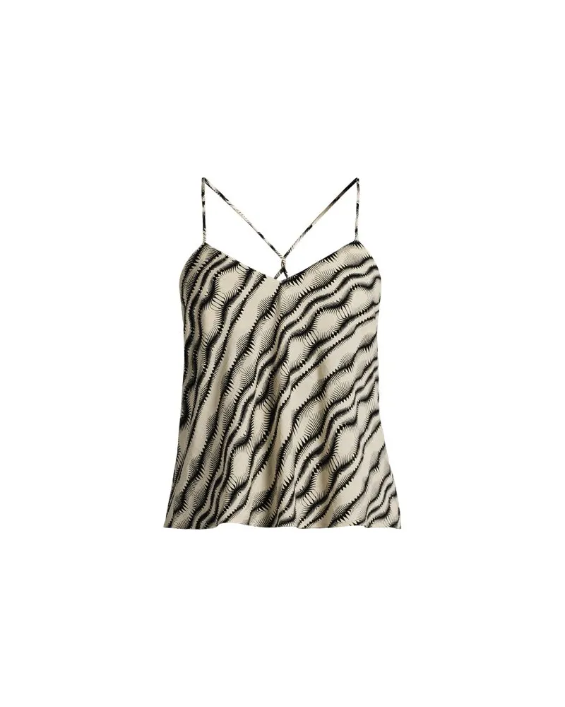 Lands' End Trägertop Ready to Go, Damen, Größe regular, Weiß, Nylon/Viskose, by Weiß