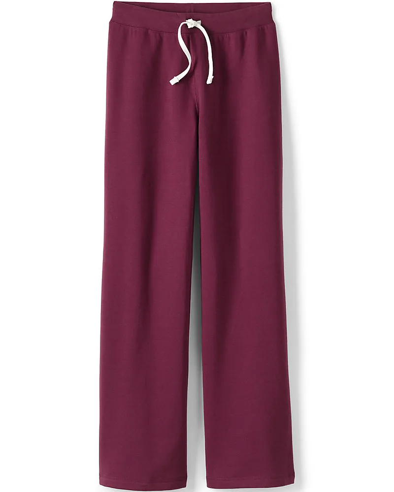 Lands' End Jogginghose, Damen, Größe regular, Rot, Baumwoll-Mischung/Polyester-Mischung, by Rot