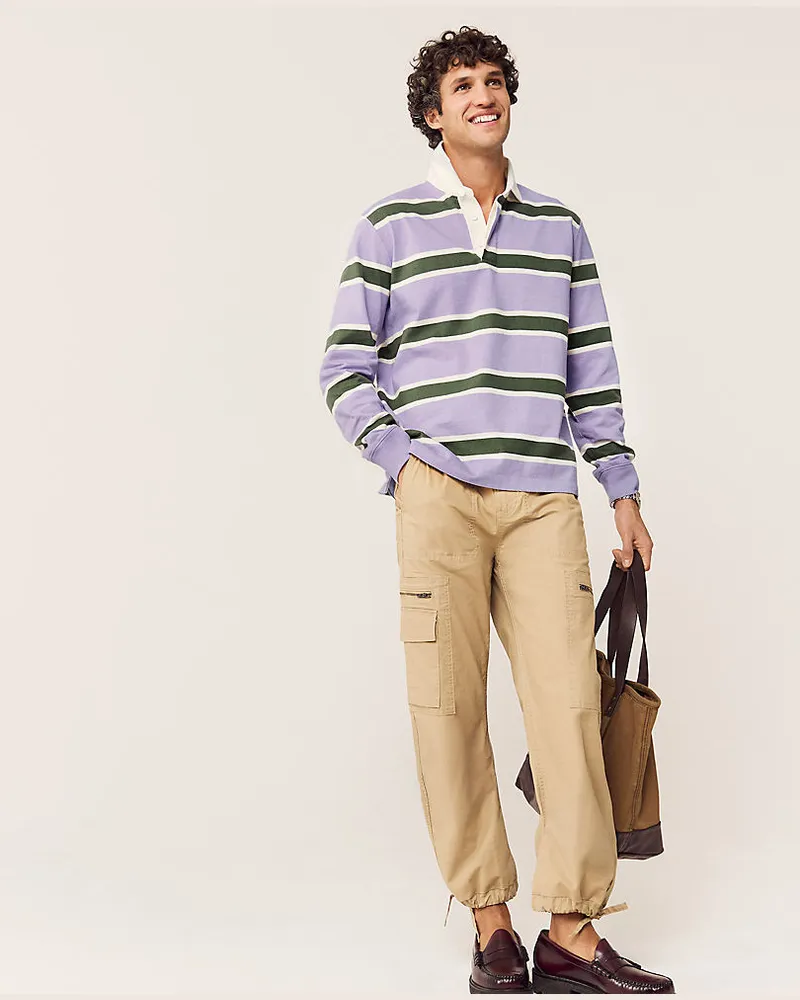 Lands' End Cargohose in Ripstop-Webung, Herren, Größe regular, Braun, by Braun