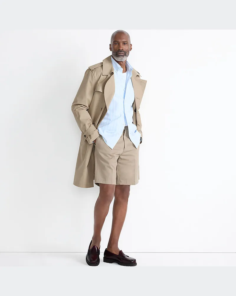 Lands' End Chino-Shorts mit Komfortbund, Herren, Größe:48-50 regular, Beige, Baumwolle, by Beige