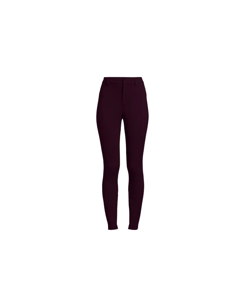 Lands' End Ponté-Leggings High Waist, Damen, Größe regular, Lila, Viskose-Mischung/Nylon-Mischung, by Lila