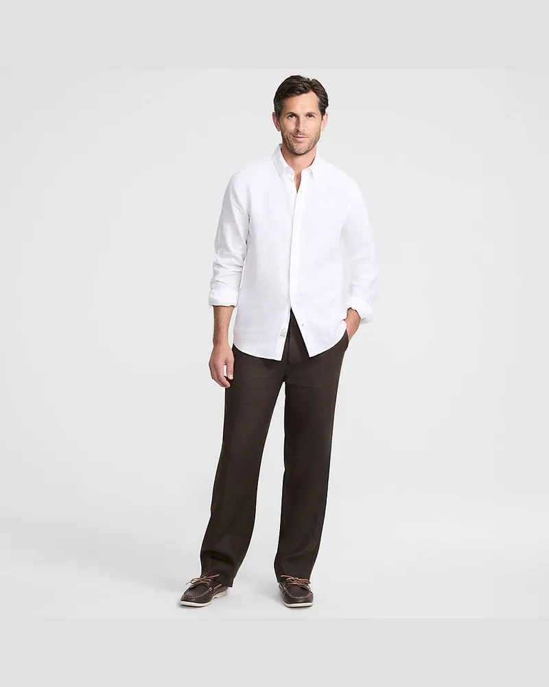 Lands' End Premium Reinleinen-Hose, Herren, Größe regular, Sonstige, Leinen, by Sonstige