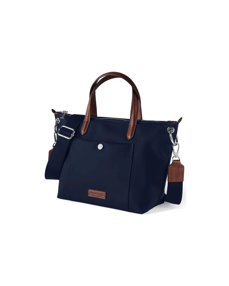 Lands' End Mini-Shoppertasche, Damen, Größe:null regular, Blau, Nylon, by Blau
