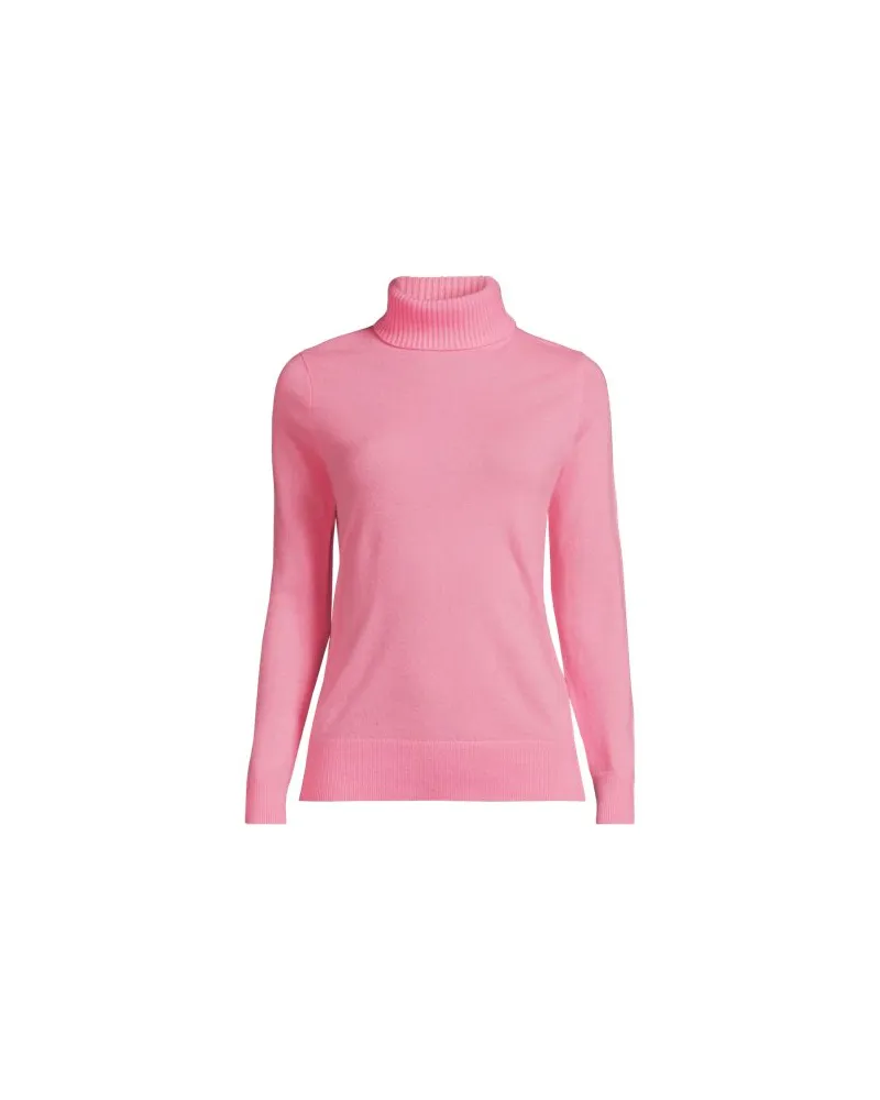 Lands' End Rollkragen-Pullover aus Kaschmir, Damen, Größe plus, Pink, Kaschmir, by Pink