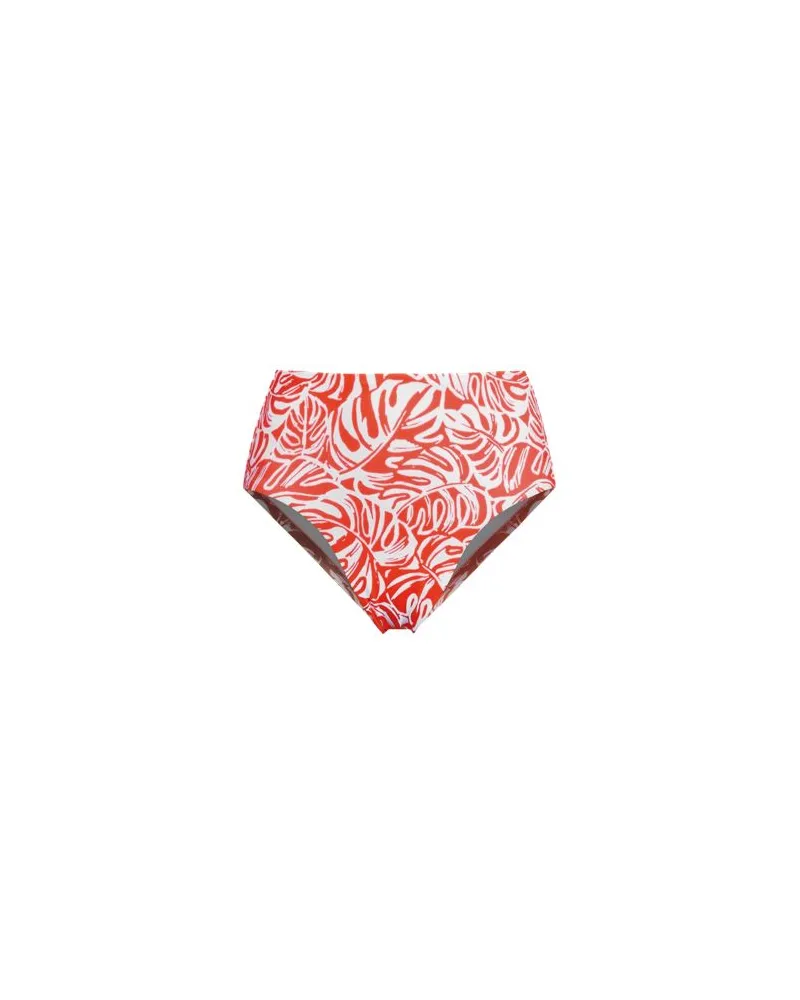 Lands' End High Waist Bikinihose, leichtes Shaping, Damen, Größe plus, Orange, Elasthan/Nylon-Mischung, by Orange