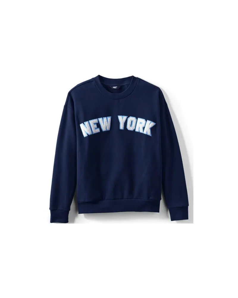 Lands' End Sweatshirt SERIOUS SWEATS, Damen, Größe:44-46 regular, Sonstige, Baumwoll-Mischung/Polyester-Mischung, by Sonstige