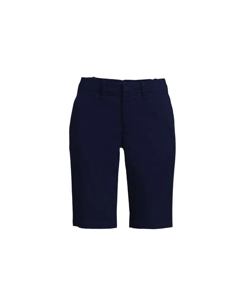 Lands' End Chino-Bermudas, Damen, Größe plus, Blau, Elasthan/Baumwoll-Mischung, by Blau