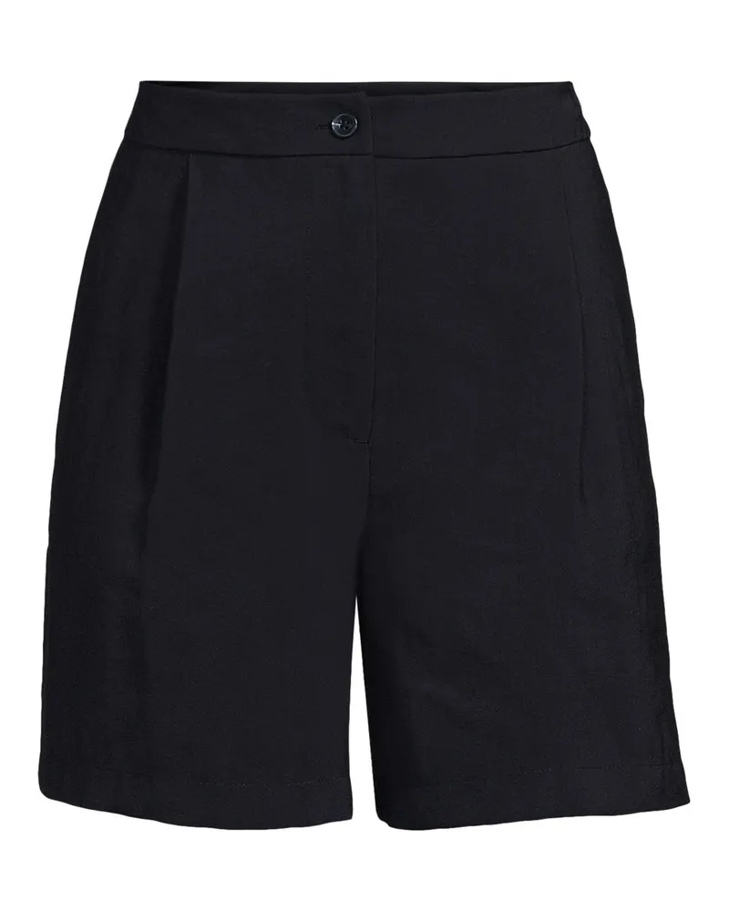 Lands' End Softe Shorts aus Modal-Mix, Damen, Größe regular, Schwarz, Polyester/Polyester-Mischung, by Schwarz