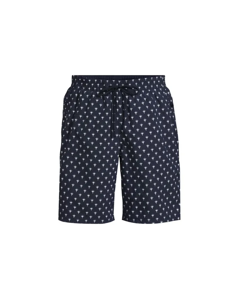 Lands' End Badeshorts mit Hydroliner, 23 cm, Herren, Größe:60 regular, Blau, by Blau