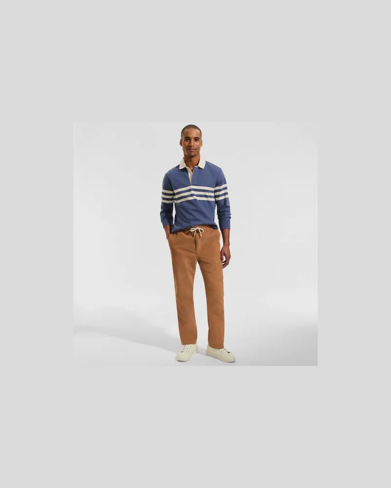 Lands' End Classic Fit Schlupfbund-Feincordhose, Herren, Größe:60 regular, Braun, Baumwolle, by Braun