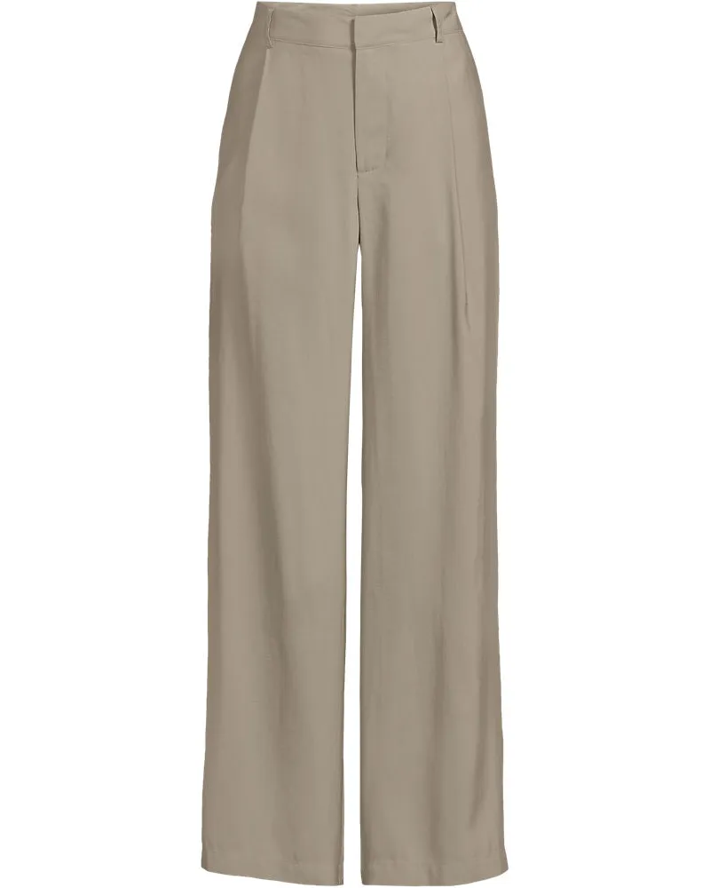 Lands' End Softe Hose aus Modal-Mix, Damen, Größe:34 regular, Weiß, Polyester/Polyester-Mischung, by Weiß