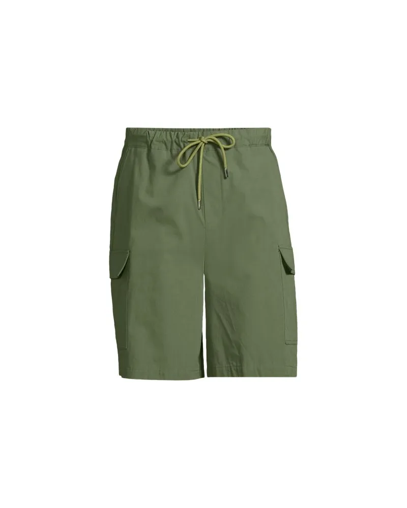 Lands' End Cargo-Shorts mit Schlupfbund, Herren, Größe:60 regular, Grün, Baumwolle/Leinen, by Grün