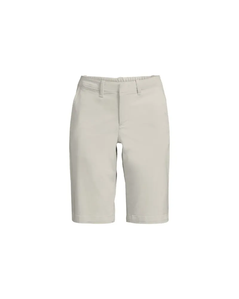 Lands' End Chino-Bermudas, Damen, Größe plus, Beige, Elasthan/Baumwoll-Mischung, by Beige