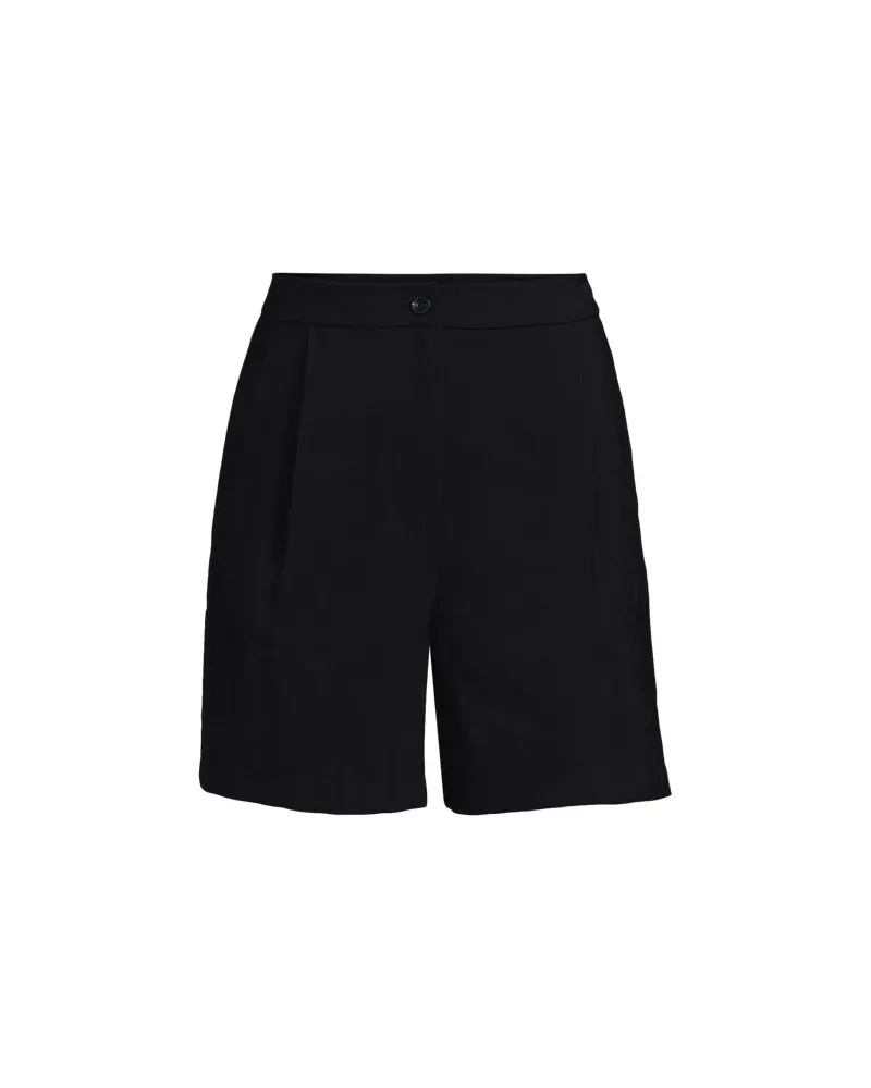 Lands' End Softe Shorts aus Modal-Mix, Damen, Größe regular, Schwarz, Polyester/Polyester-Mischung, by Schwarz
