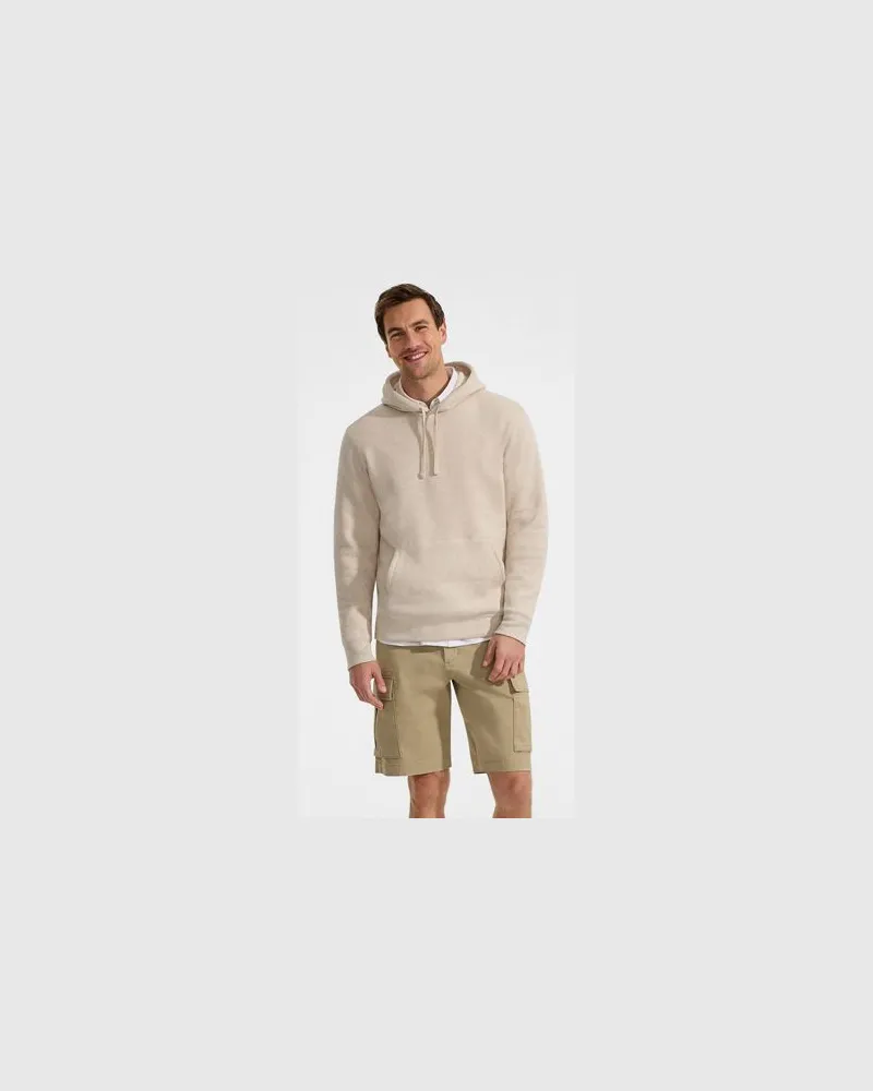 Lands' End Classic Fit Stretch-Cargoshorts mit Komfortbund, 26 cm, Herren, Größe regular, Braun, Elasthan/Baumwoll-Mischung, by Braun