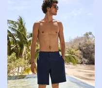 Ultimativ-Badeshorts, 23 cm, Herren, Größe:56-58 regular, Blau, Elasthan/Polyester, by