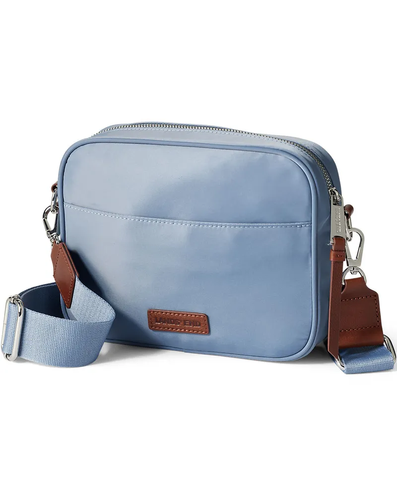 Lands' End Kleine Umhängetasche, Damen, Größe:null regular, Blau, Nylon, by Blau